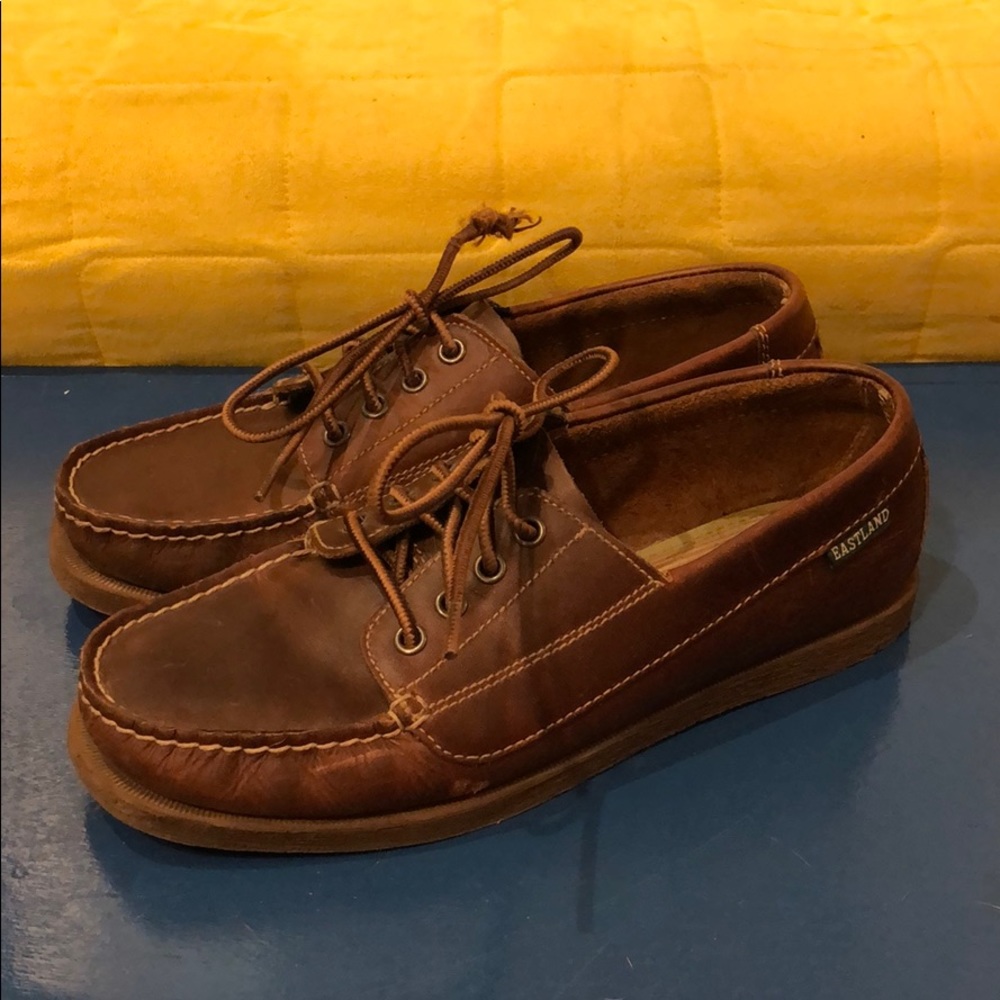 Eastland loafers womens 7 brown